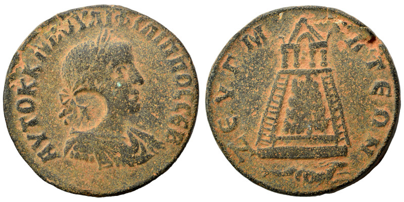 COMMAGENE. Zeugma. Philip I, 244-249. Ae (bronze, 17.04 g, 28 mm). AVTOK K M IOV...