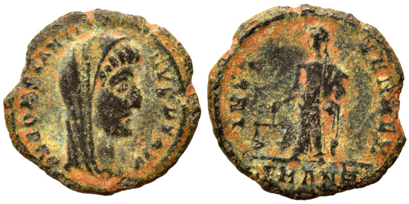 Divus Constantine I, died 337. Follis (bronze, 1.46 g, 15 mm), Antioch. D V CONS...