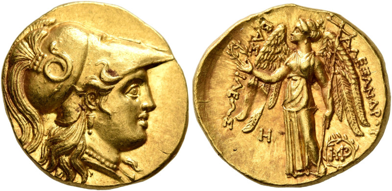 KINGS OF MACEDON. Alexander III ‘the Great’, 336-323 BC. Stater (Gold, 18 mm, 8....