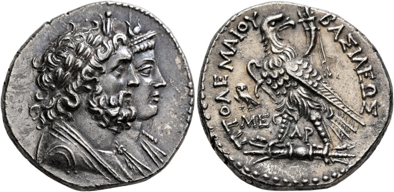 PTOLEMAIC KINGS OF EGYPT. Ptolemy V Epiphanes, 205-180 BC. Tetradrachm (Silver, ...