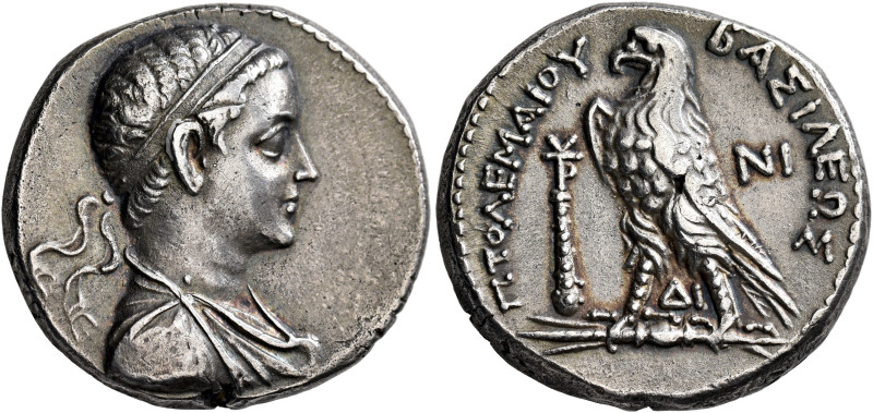 PTOLEMAIC KINGS OF EGYPT. Ptolemy V Epiphanes, 205-180 BC. Tetradrachm (Silver, ...