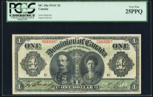 Canada Dominion of Canada 1 Dollar 1911 DC-18a PCGS Very Fine 25PPQ. 

HID09801242017