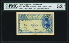 Egypt Egyptian Government 10 Piastres 1940 Pick 168a PMG About Uncirculated 53 Net. Rust.

HID09801242017
