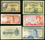 A Half Dozen Notes from the Falkland Islands and Gibraltar. Fine or Better. 

HID09801242017
