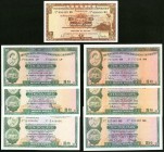 A Group of $5 and $10 Notes from the Hong Kong and Shanghai Banking Corporation. Crisp Uncirculated or Better. 

HID09801242017