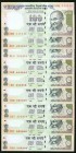 Solid Serial Numbers 111111 Through 999999 India Reserve Bank of India 100 Rupees 2012 Pick 105c Choice Crisp Uncirculated. 

HID09801242017