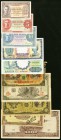 A Varied Assortment of Ten Notes from the Far East. Very Good to Crisp Uncirculated. 

HID09801242017