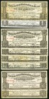 Mexico Gobierno Constitucionalista de Mexico, Monclova 1 (2); 10 (4); 50 (2) Pesos 28.5.1913 Pick S626 (2); S629 (4); S634b (2) Fine or Better. 

HID0...