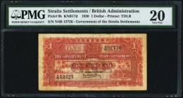 Straits Settlements Government of Straits Settlements 1 Dollar 1.1.1930 Pick 9b PMG Very Fine 20. 

HID09801242017