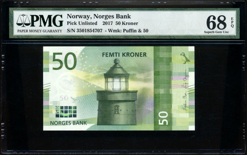 50 Kroner 2017 3501854707 PMG 68EPQ, Pick Unl. https://www.pmgnotes.com/certlook...