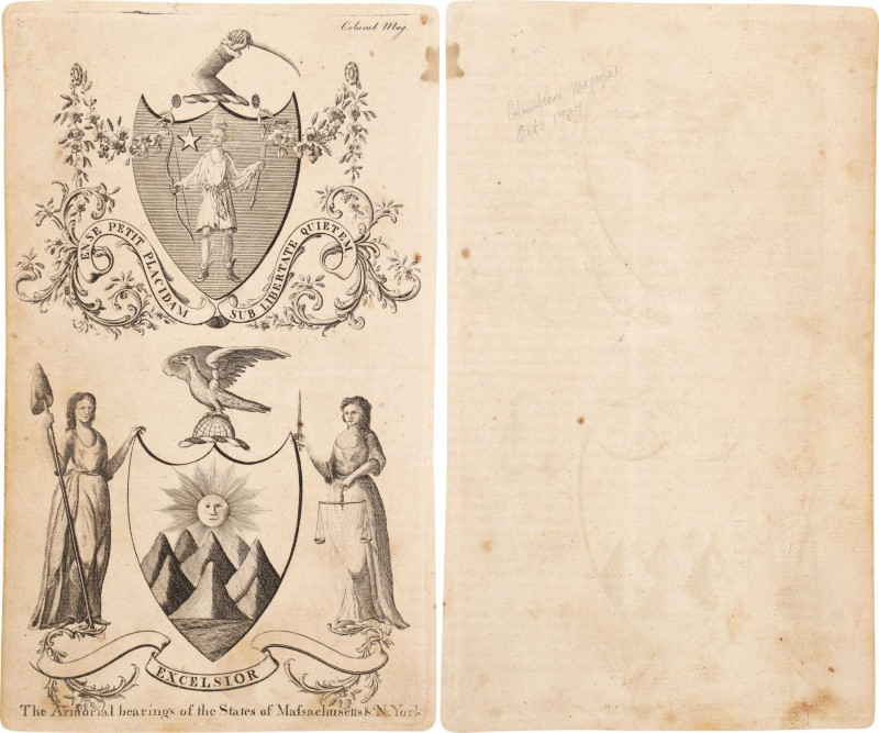 Selection of 18th Century Printed Americana.
Included are: The London Chronicle...