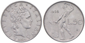 Repubblica Italiana (dal 1946) 50 Lire 1956 Vulcano - Gig. 145 Ac 6,26 g NC

 

FDC