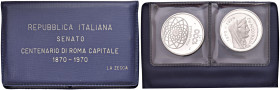 Repubblica Italiana (dal 1946) 1000 Lire 1970 Prova - Gig.9 Ag R • In astuccio originale del Senato.

 

FDC