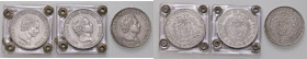 Savoia - Insieme di tre monete di Carlo Felice. 5 Lire 1827 Genova, 5 Lire 1829 Torino (2).

 

Come da foto