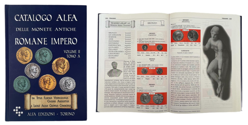 Catalogo Alfa delle monete Antiche Romane Impero Volume II. (Tomo A+B). Copertin...