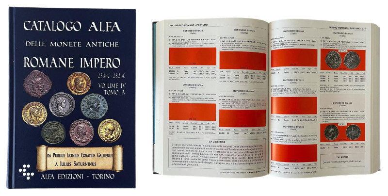 Catalogo Alfa delle monete Antiche Romane Impero Volume IIII, (Tomo A+B). Copert...