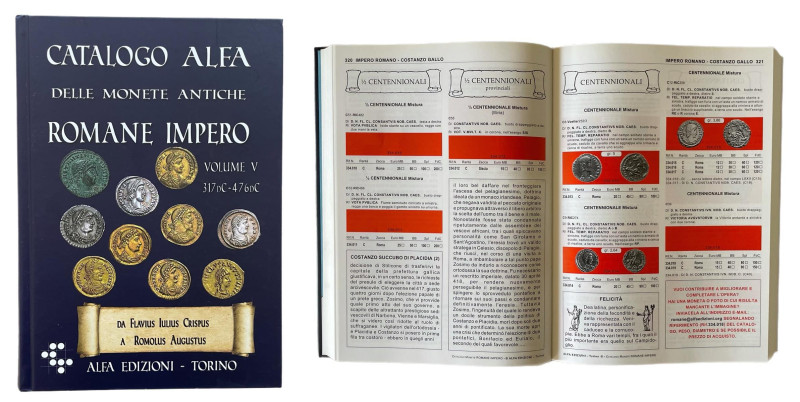 Catalogo Alfa delle monete Antiche Romane Impero Volume IIIII. Copertina rigida,...