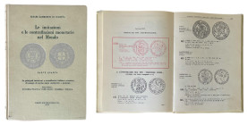 Le imitazione e le contaffazioni monetarie nel mondo, parte IV. Cesare Gamberini di Scarfea, Bologna 1972, Litografia SIRAB. 243 pagine con copertina ...