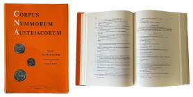 Corpus Nummorum Austriacorum, volume I, mittelalter, Bernhardkoch, Vienna 1994. Copertina rigida, pagine 424, tavole 107, in lingua tedesca. Molto rar...