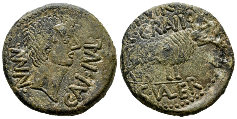 Calagurris. Augustus period. Unit. 27 BC - 14 AD. Calahorra (La Rioja). (Abh-407...