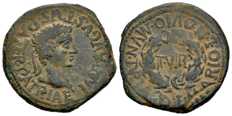 Turiaso. Augustus period. Unit. 27 BC - 14 AD. Tarazona (Zaragoza). (Abh-2439). ...