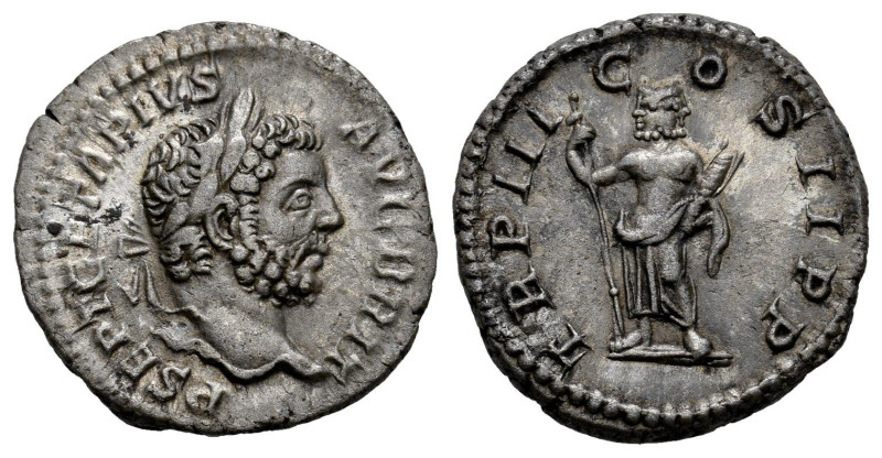 Geta. Denarius. 211 AD. Rome. (Ric-79). (Bmcre-13). (Rsc-197). Anv.: P SEPT GETA...