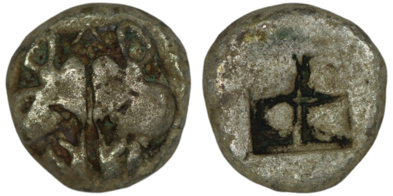 LESBOS. Uncertain mint. (Circa 550-450 BC).
BI 1/12 Stater (10mm, 0,81g)