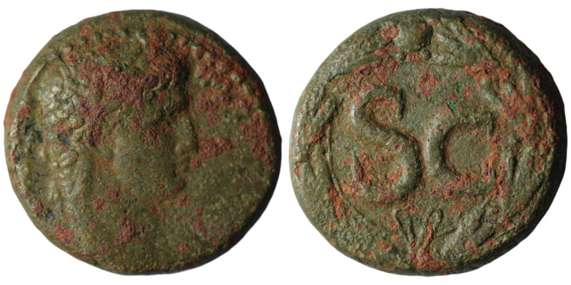 SYRIA, Seleucis and Pieria. Antioch. Nero (AD 54-68)
AE Bronze (26mm, 17,47g)