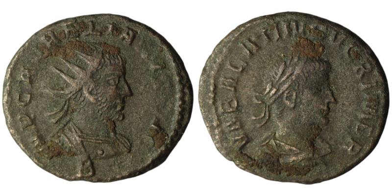 Aurelian with Vabalathus (AD 270-275). Antioch
Antoninianus (20mm, 3,65g)