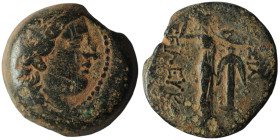 SELEUKID KINGS of SYRIA. Seleukos I Nikator (312-281 BC). Antioch on the Orontes
AE Bronze (22mm, 9,19g)