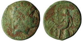 SELEUKID KINGS of SYRIA. Antiochos I Soter (281-261 BC). Antioch on the Orontes
AE Bronze (17mm, 3,66g)