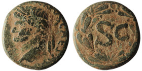 SYRIA, Seleucis and Pieria. Antioch. Domitian (AD 81-96)
AE Bronze (25mm, 14,55g)

Artificial sandpatina