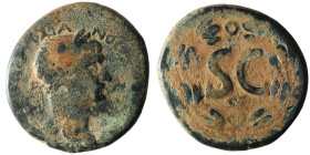 SYRIA, Seleucis and Pieria. Antioch. Trajan (AD 98-117)
AE Bronze(30mm, 15,83g)

Artificial sandpatina