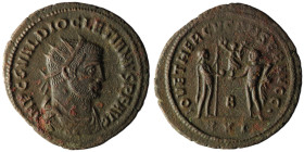 Diocletian (AD 284-305). Antioch
Antoninianus (24mm, 3,77g)