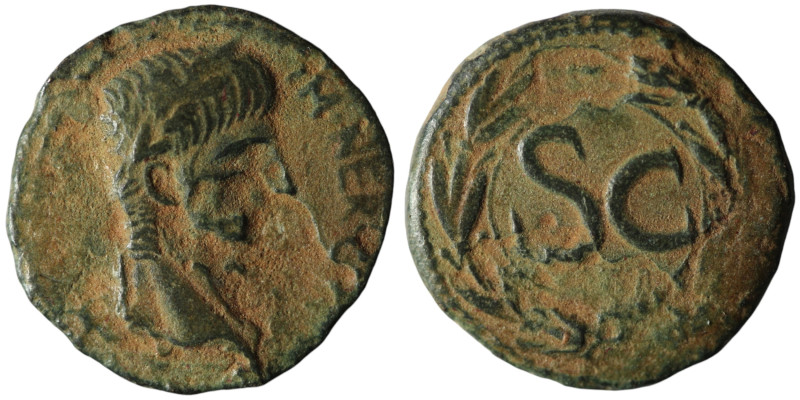 SYRIA, Seleucis and Pieria. Antioch. Nero (AD 54-68)
AE Bronze (23mm, 6,97g)

Ar...