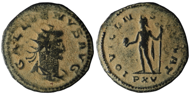 Gallienus (AD 253-268). Antioch
Antoninianus (21mm, 2,72g)

Artificial Sandpatin...