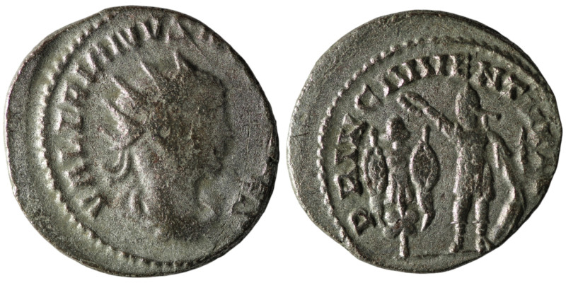 Valerian II, as Caesar (AD 256-258). Uncertain Syrian mint
Antoninianus (22mm, 3...