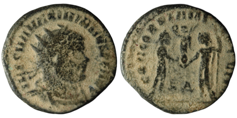 Maximianus Herculius (AD 286-305). Kyzikos
AE Antoninianus (21mm, 2,68g)

Artifi...