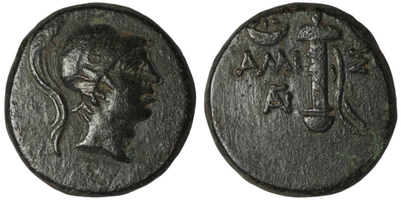 PONTOS. Amisos. (Circa 111-105 BC or 95-90 BC)
AE Bronze (20mm, 9,09g)