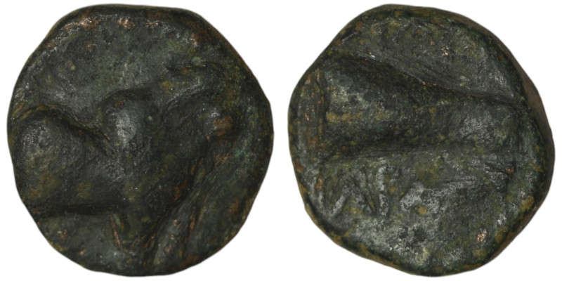 Greek coin
AE Bronze (15mm, 4,09g)