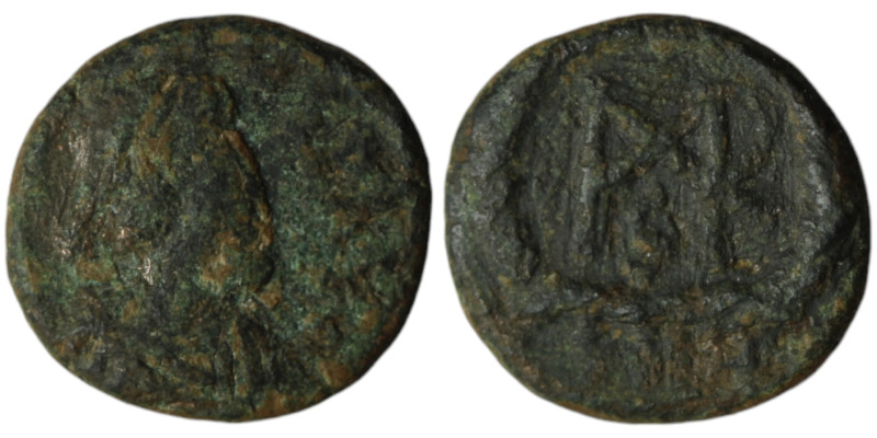 Marcianus (AD 450-457)
AE Bronze (12mm, 0,88g)