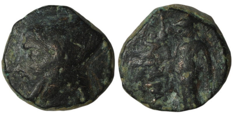 KINGS OF CAPPADOCIA. Ariarathes IV Eusebes (Circa 220-163 BC)
AE Bronze (15mm, 3...