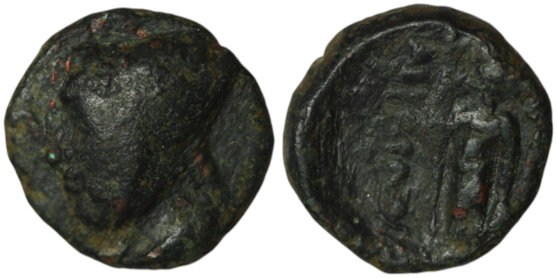 KINGS OF CAPPADOCIA. Ariarathes IV Eusebes (Circa 220-163 BC)
AE Bronze (15mm, 2...