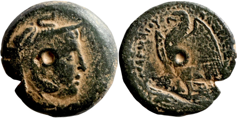 PTOLEMAIC KINGS of EGYPT. Alexandria mint. Ptolemy I Soter (305-282 BC). AE obol...