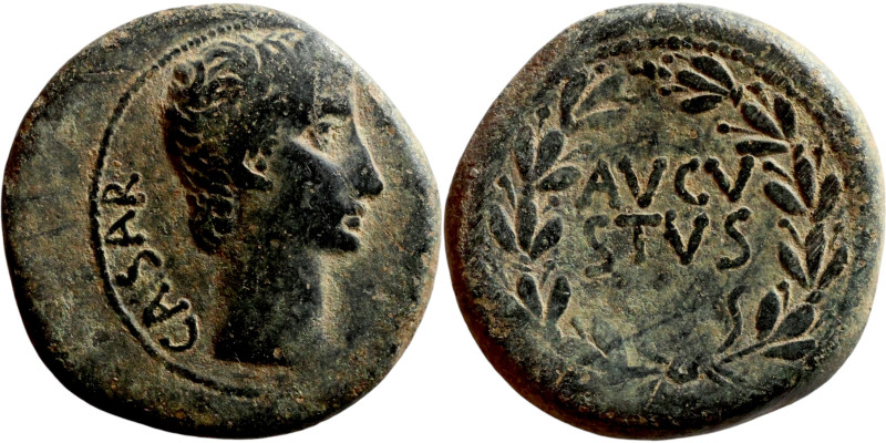 SYRIA. Uncertain Syrian mint. Augustus (27 BC – 14 AD). AE bronze

25mm 12,52g...