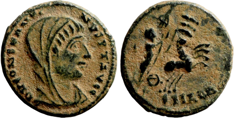 Constantine I (Divus). Antioch mint, 337-340 AD. nummus. Obv: DV CONSTANTINVS PT...