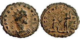 Aurelian. (274-275 AD). Æ Antoninian.

20mm 2,33g

Artificial sand patina