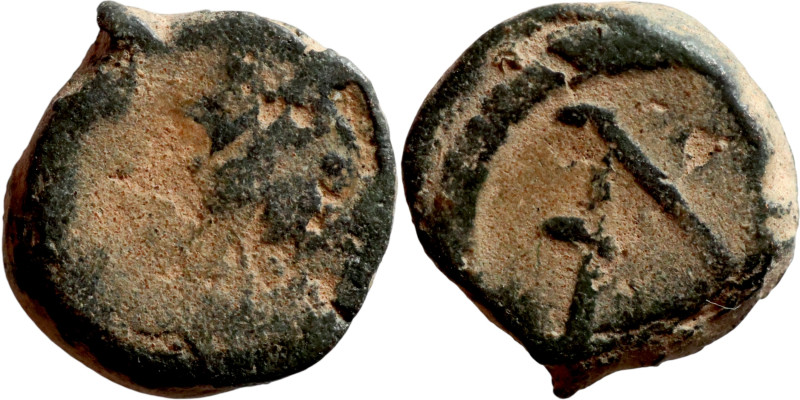 Leo I (457-474AD) AE nummus Oversebv: draped, cuirassed and pearl-diademed bust ...