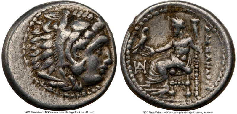 MACEDONIAN KINGDOM. Alexander III the Great (336-323 BC). AR drachm (16mm, 12h)....