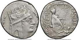 ARMENIAN KINGDOM. Tigranes II the Great (95-56 BC). AR tetradrachm (25mm, 15.76 gm, 12h). NGC Choice VF 3/5 - 2/5. Tigranocerta, ca. 80-68 BC. Diademe...